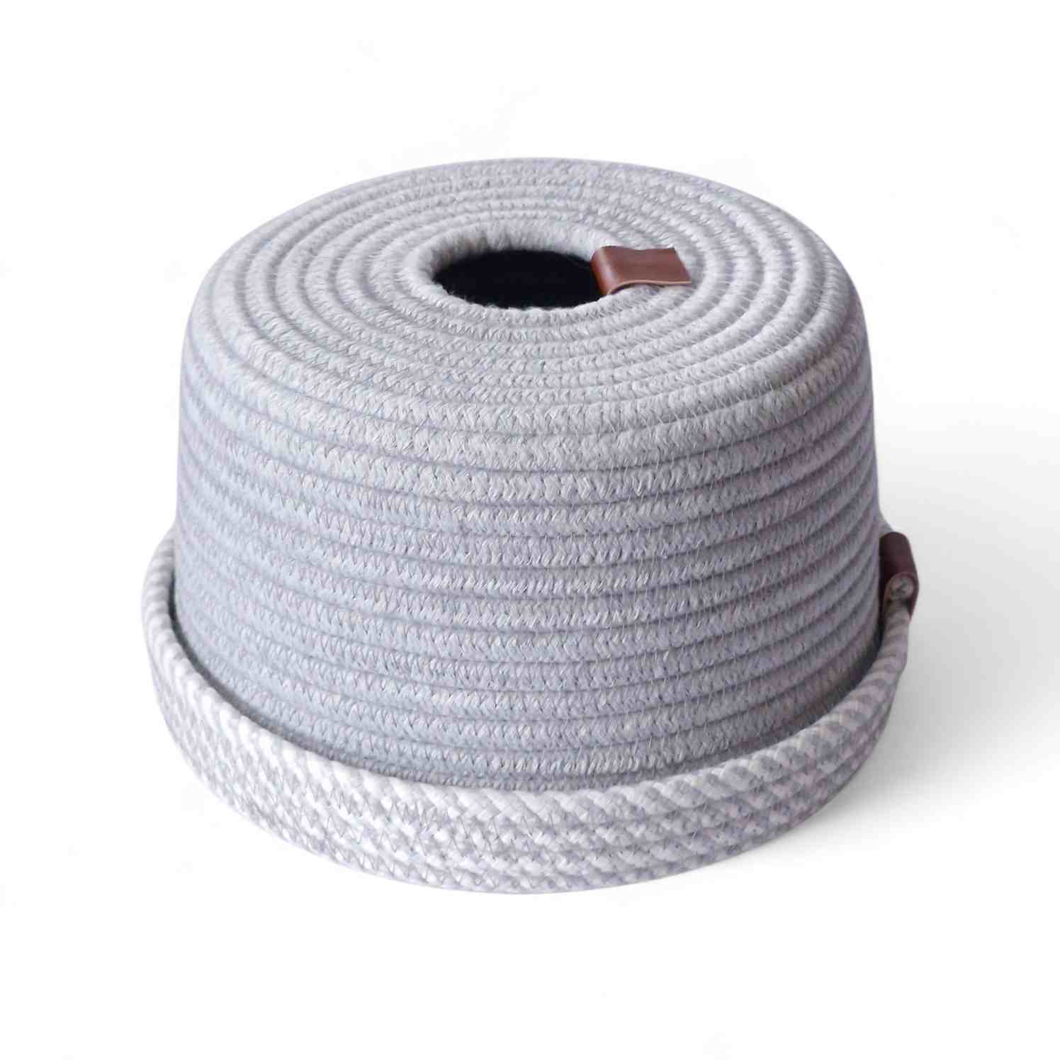 جا دستمالی رولی قیطانی زبرا طوسی